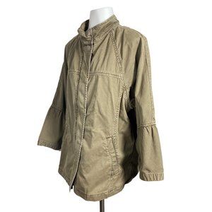 Banana Republic Military Green Full Sleeve Jacket
